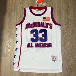 Kobe Bryant’s Mcdonald’s All American jersey.